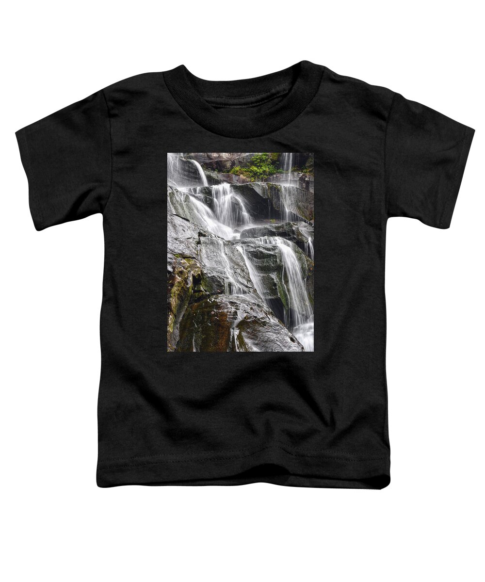Ramsey Cascades Toddler T-Shirt featuring the photograph Ramsey Cascades 6 by Phil Perkins