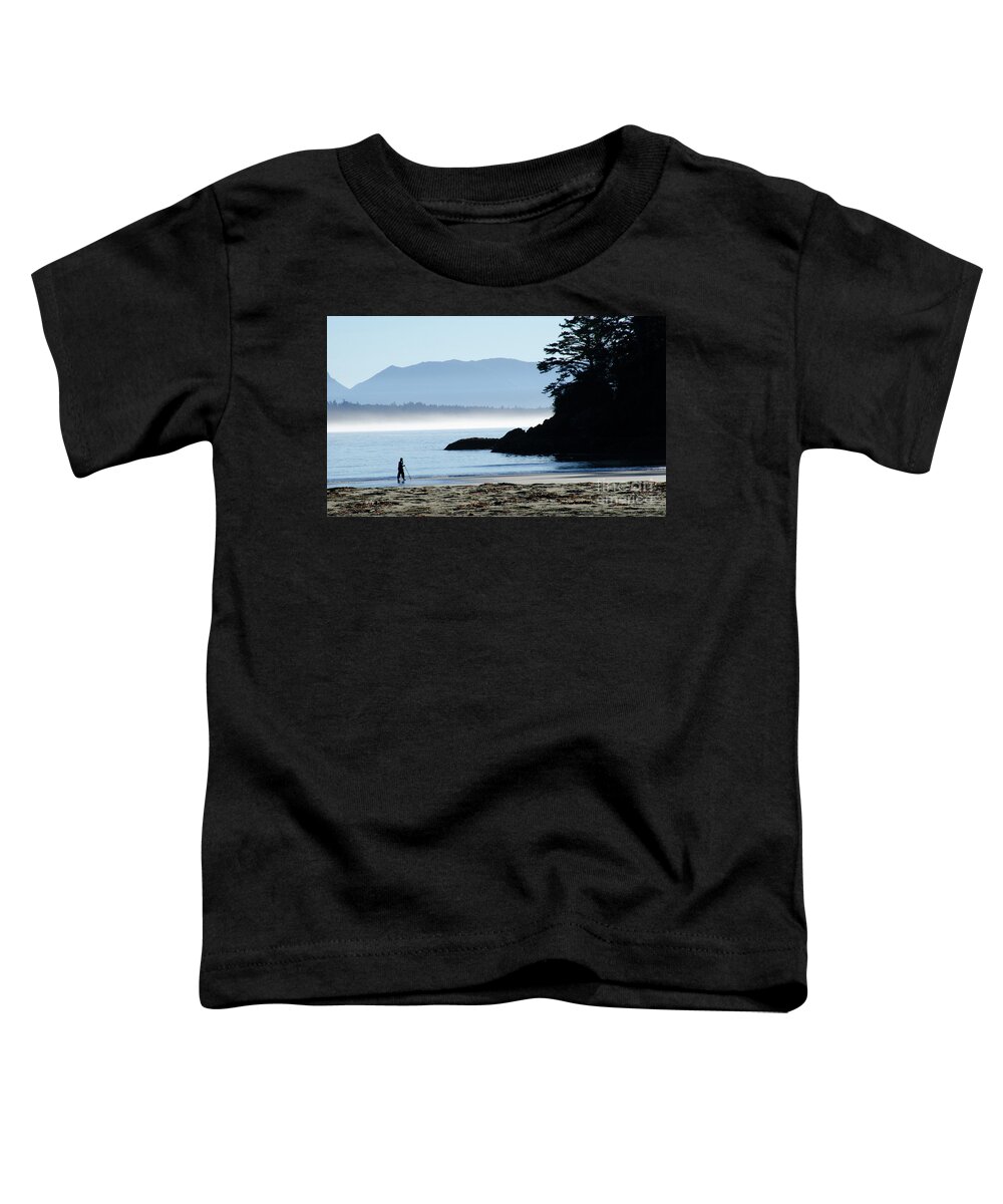Silence And I Toddler T-Shirt featuring the photograph Silence And I by Bob Christopher