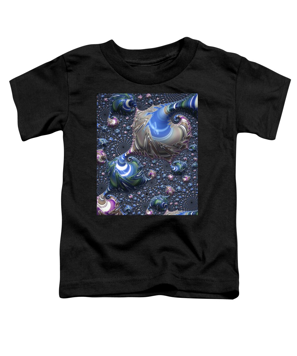 Space - Time Toddler T-Shirt featuring the digital art Space-time by Don Wright