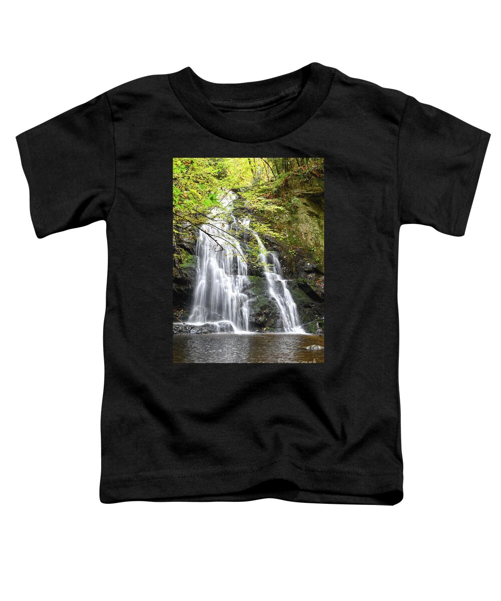 Spruce Flats Falls Toddler T-Shirt featuring the photograph Spruce Flats Falls 8 by Phil Perkins