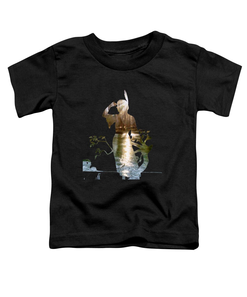 2d Toddler T-Shirt featuring the photograph Indian Maiden by Brian Wallace