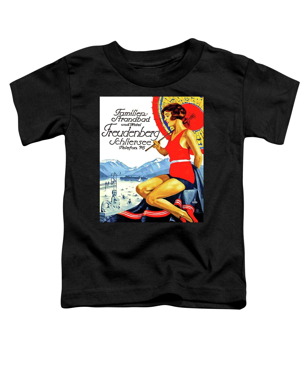 Woman Toddler T-Shirt featuring the digital art Summers in Germany by Long Shot