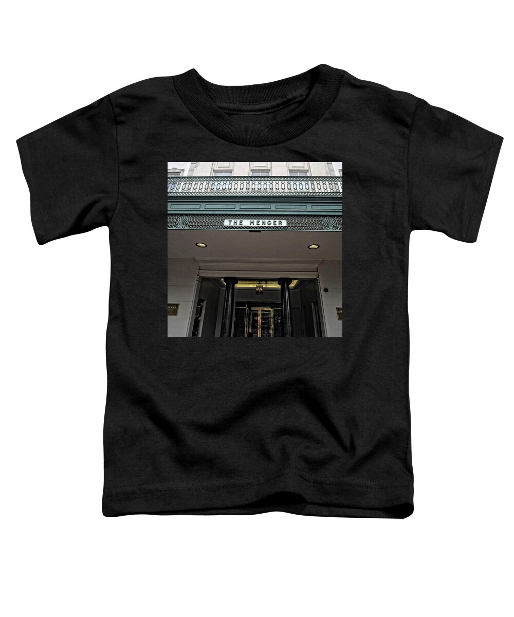 Hotel Toddler T-Shirt featuring the photograph The Menger by George Taylor