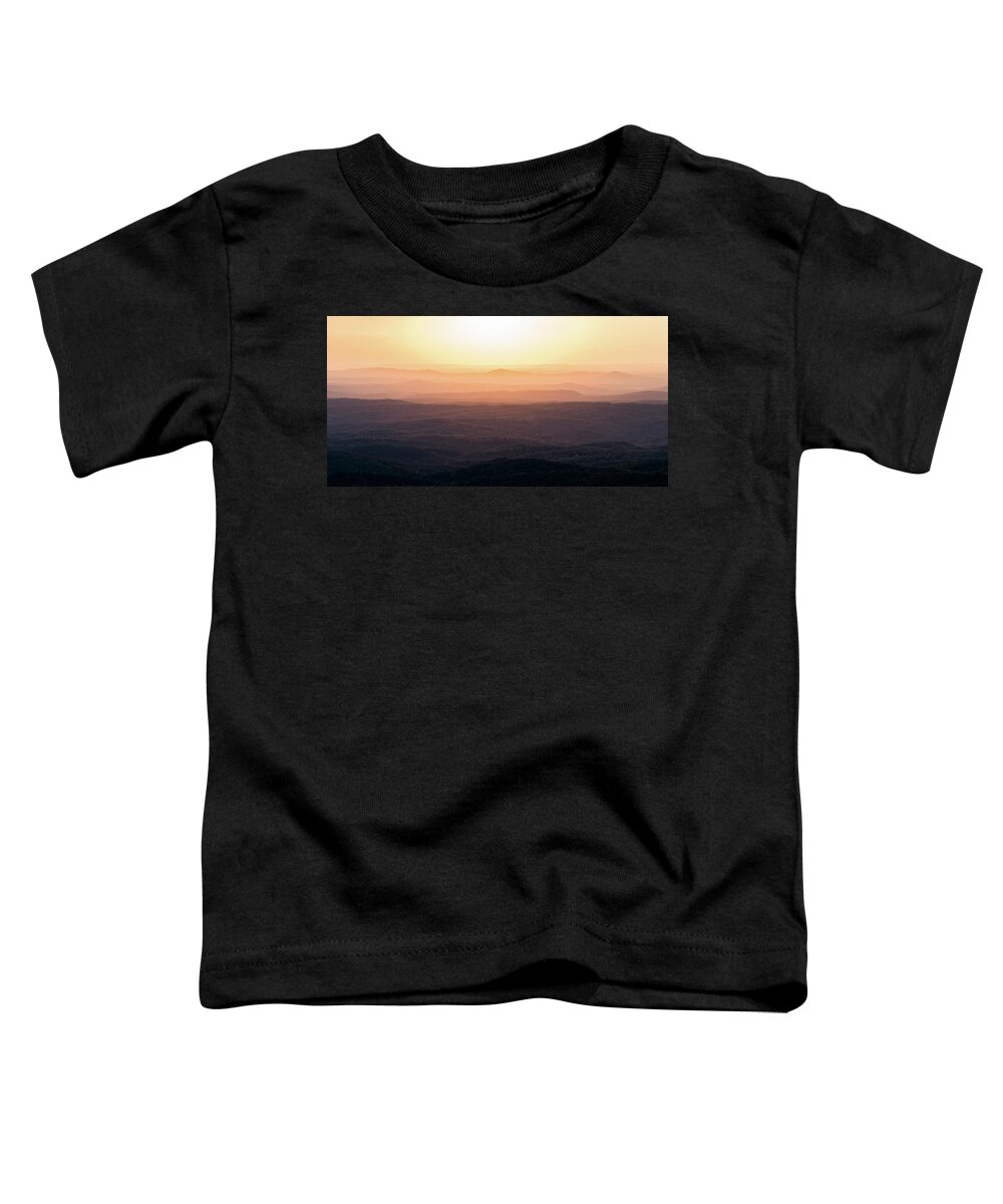 Alabama Toddler T-Shirt featuring the photograph The Orange Valley by James-Allen