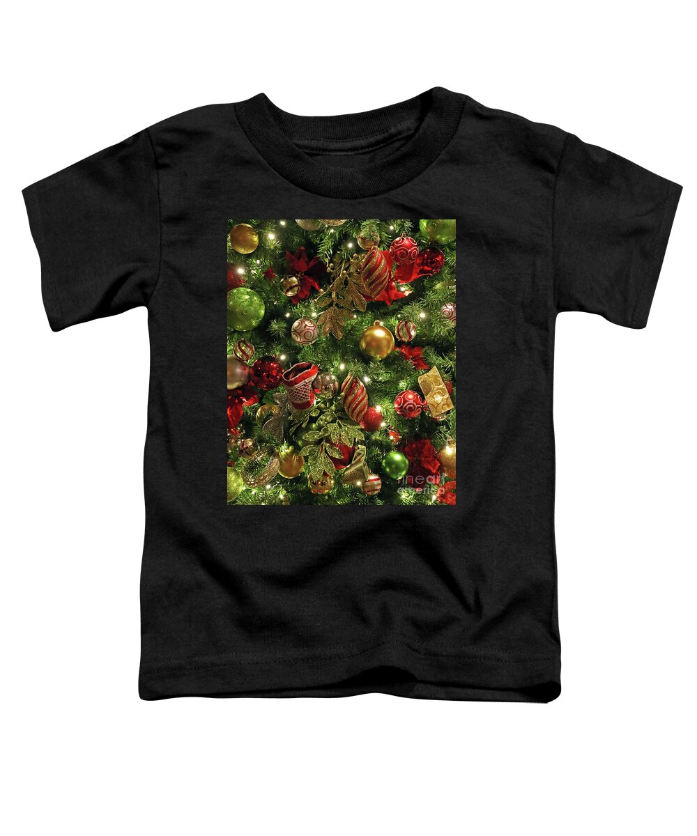 Christmas Toddler T-Shirt featuring the photograph 'Tis the Season by Tiffany Whisler