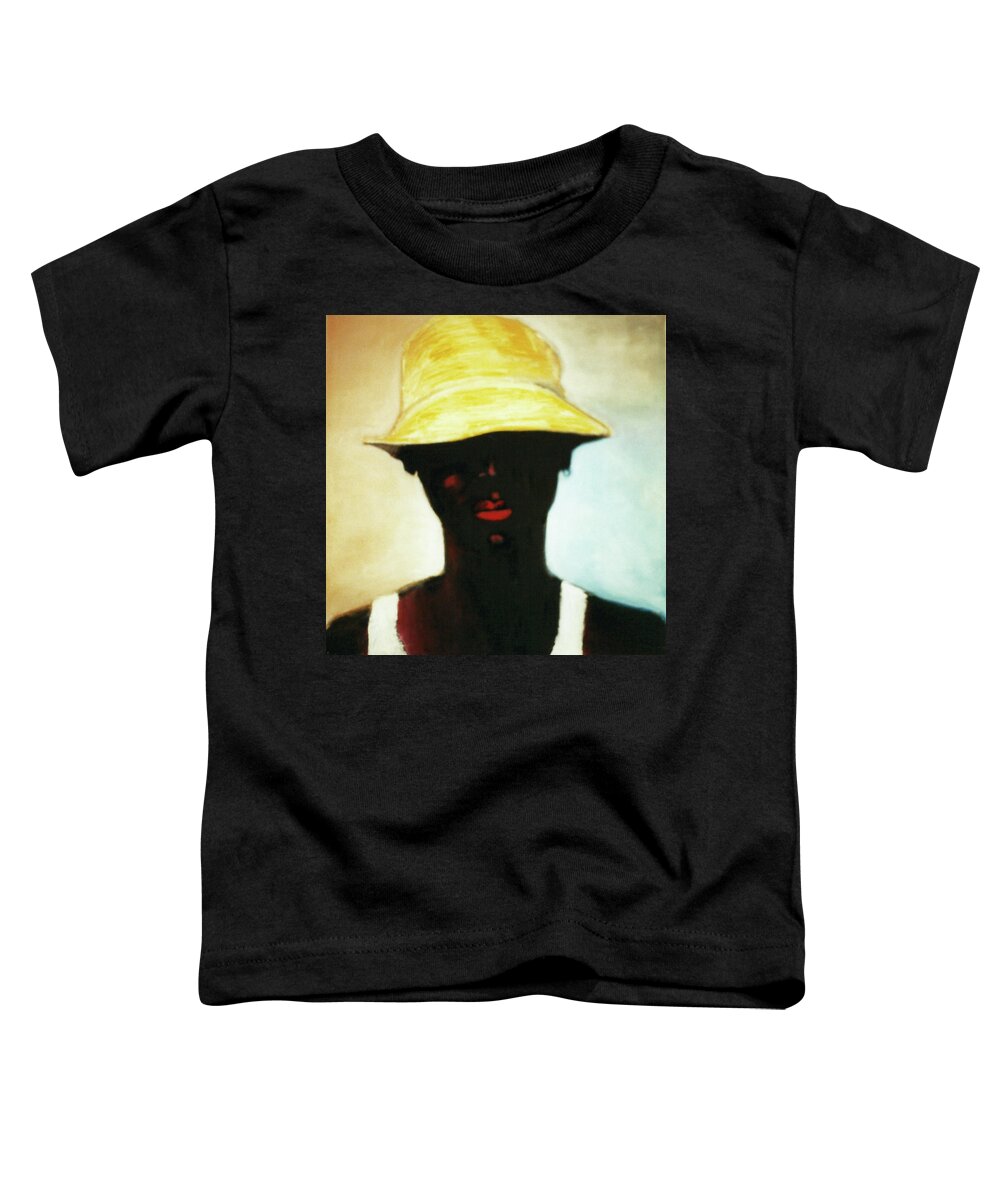 African-american Toddler T-Shirt featuring the painting Tobias by Sylvan Rogers
