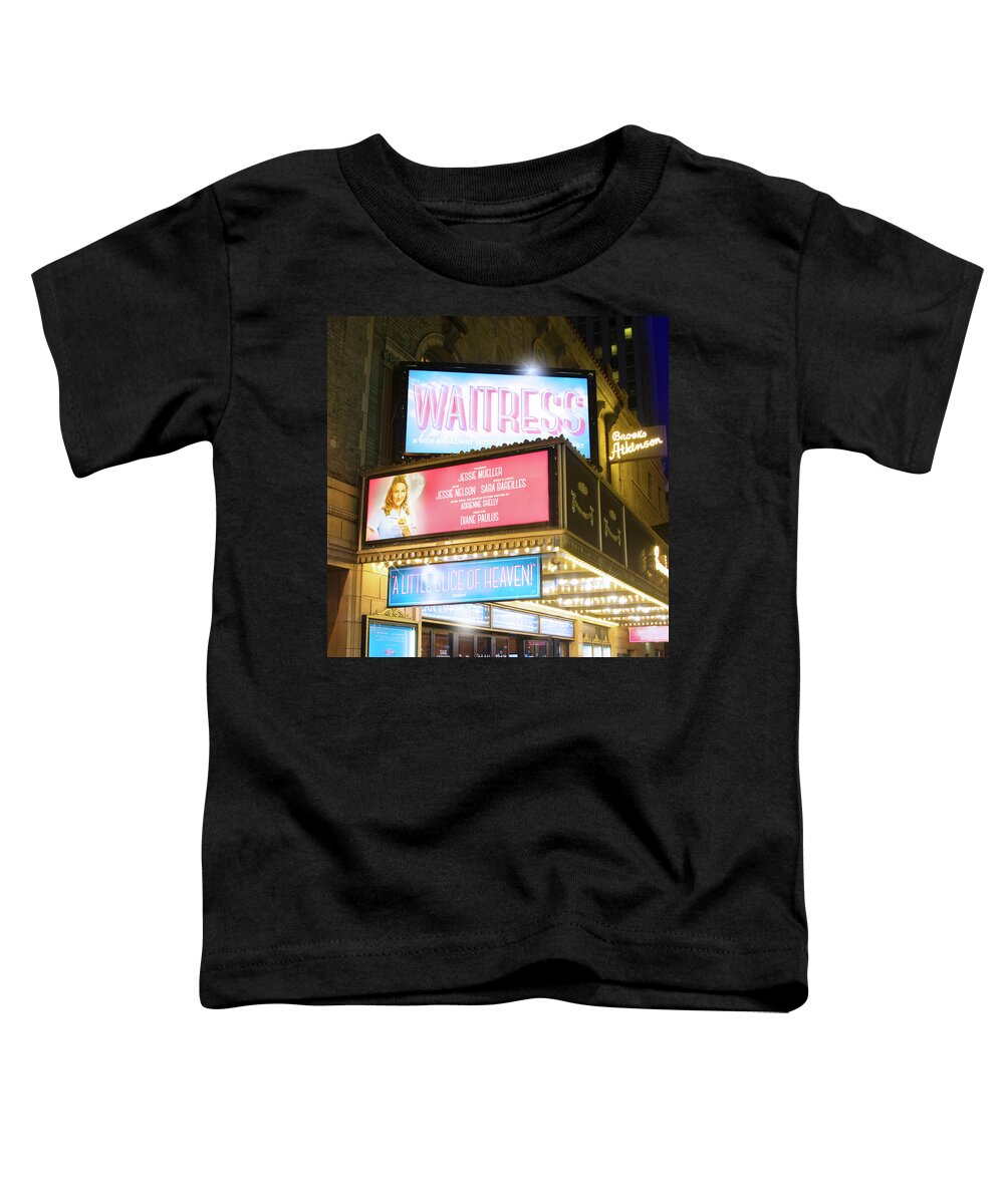 Waitress Toddler T-Shirt featuring the photograph Waitress The Musical Starring Jessie Mueller by Mark Andrew Thomas