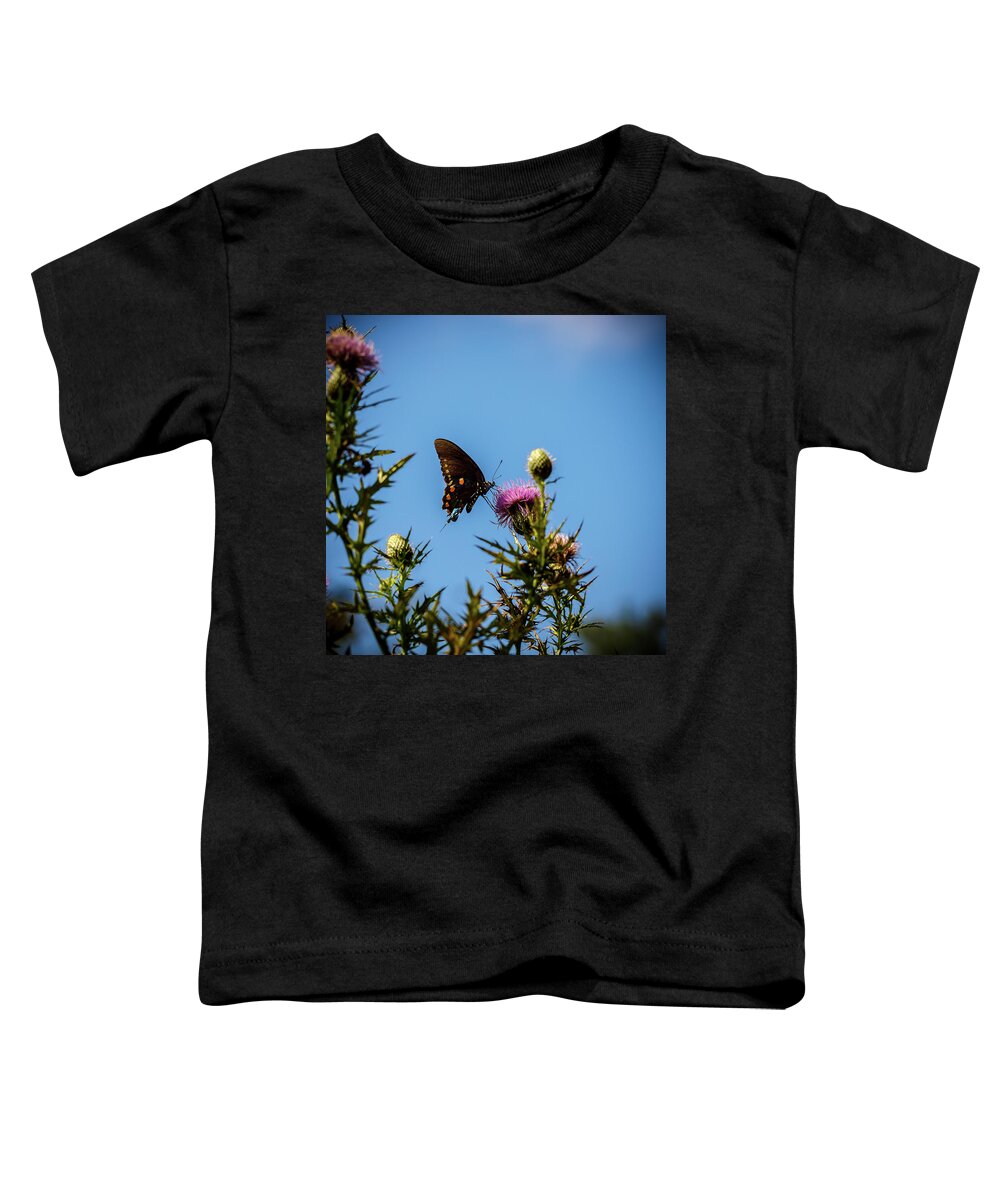 Butterfly Toddler T-Shirt featuring the photograph Butterfly #1 by David Beechum