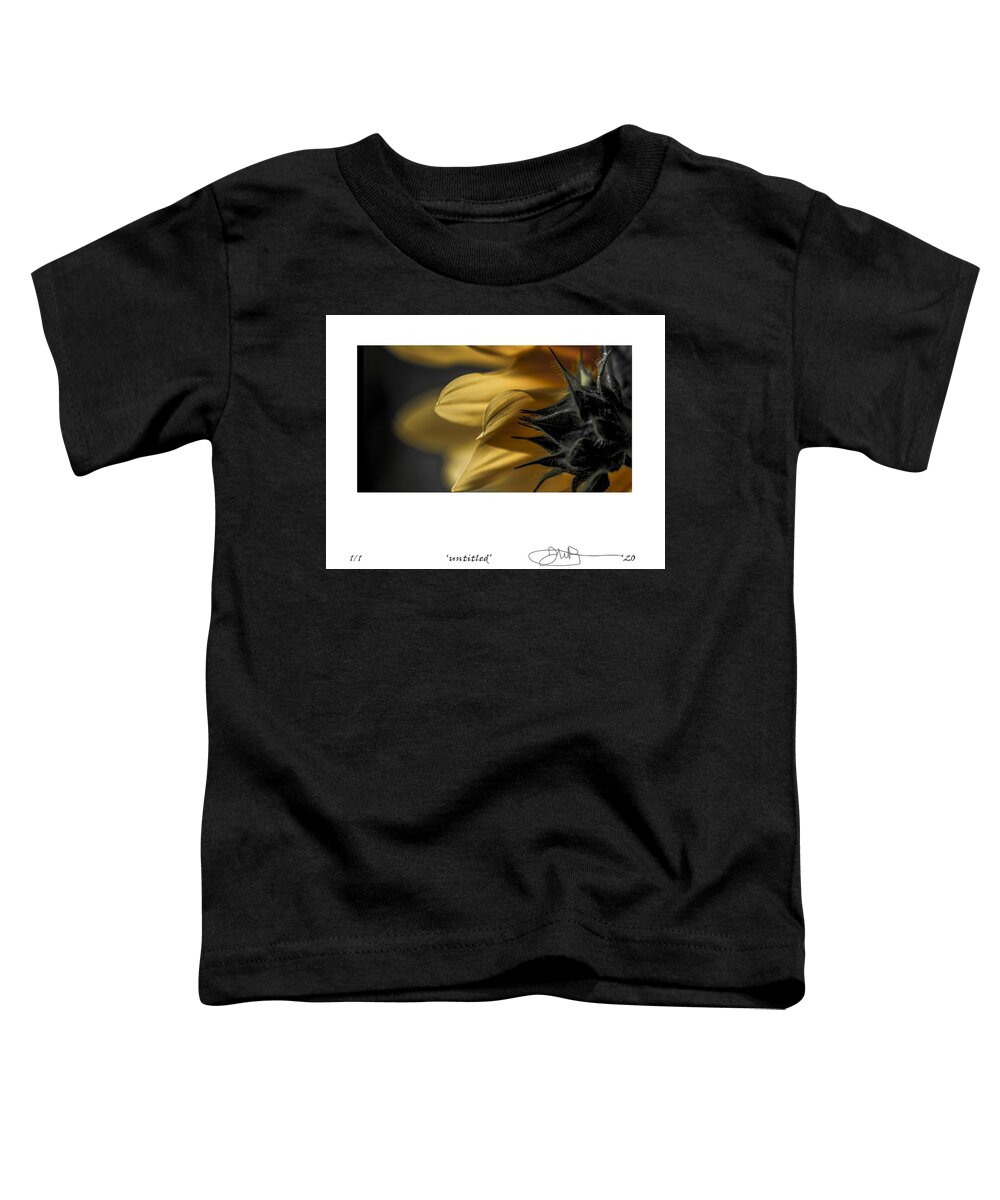 Signed Limited Edition Of 10 Toddler T-Shirt featuring the digital art 17 by Jerald Blackstock