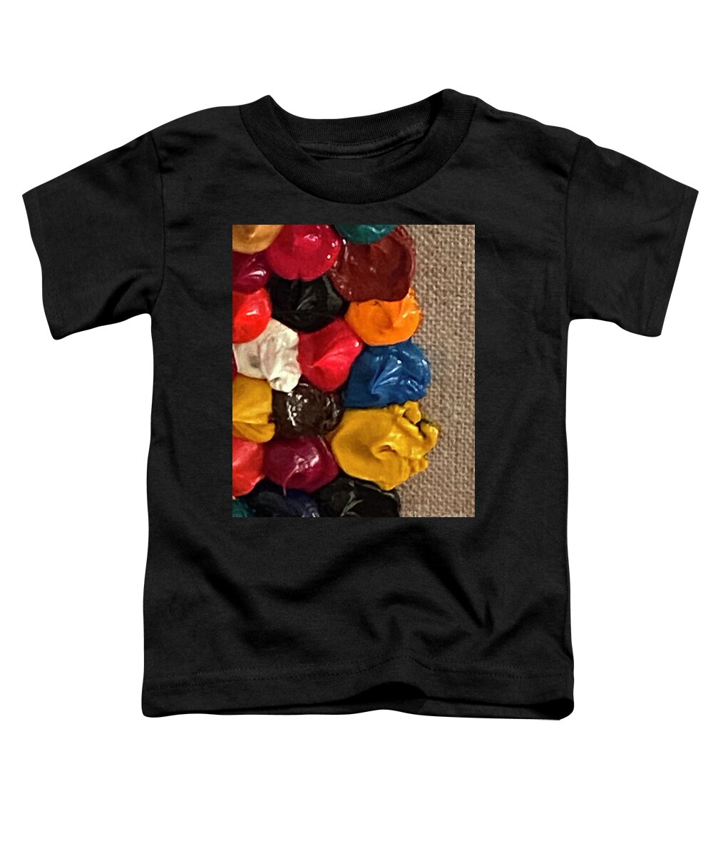 Walter Paul Bebirian: Volord Kingdom Art Collection Grand Gallery Toddler T-Shirt featuring the digital art 3-5-2071c by Walter Paul Bebirian