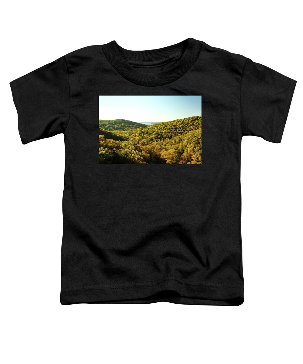 Table Rock Lake Toddler T-Shirt featuring the photograph Table Rock Lake #3 by Lens Art Photography By Larry Trager