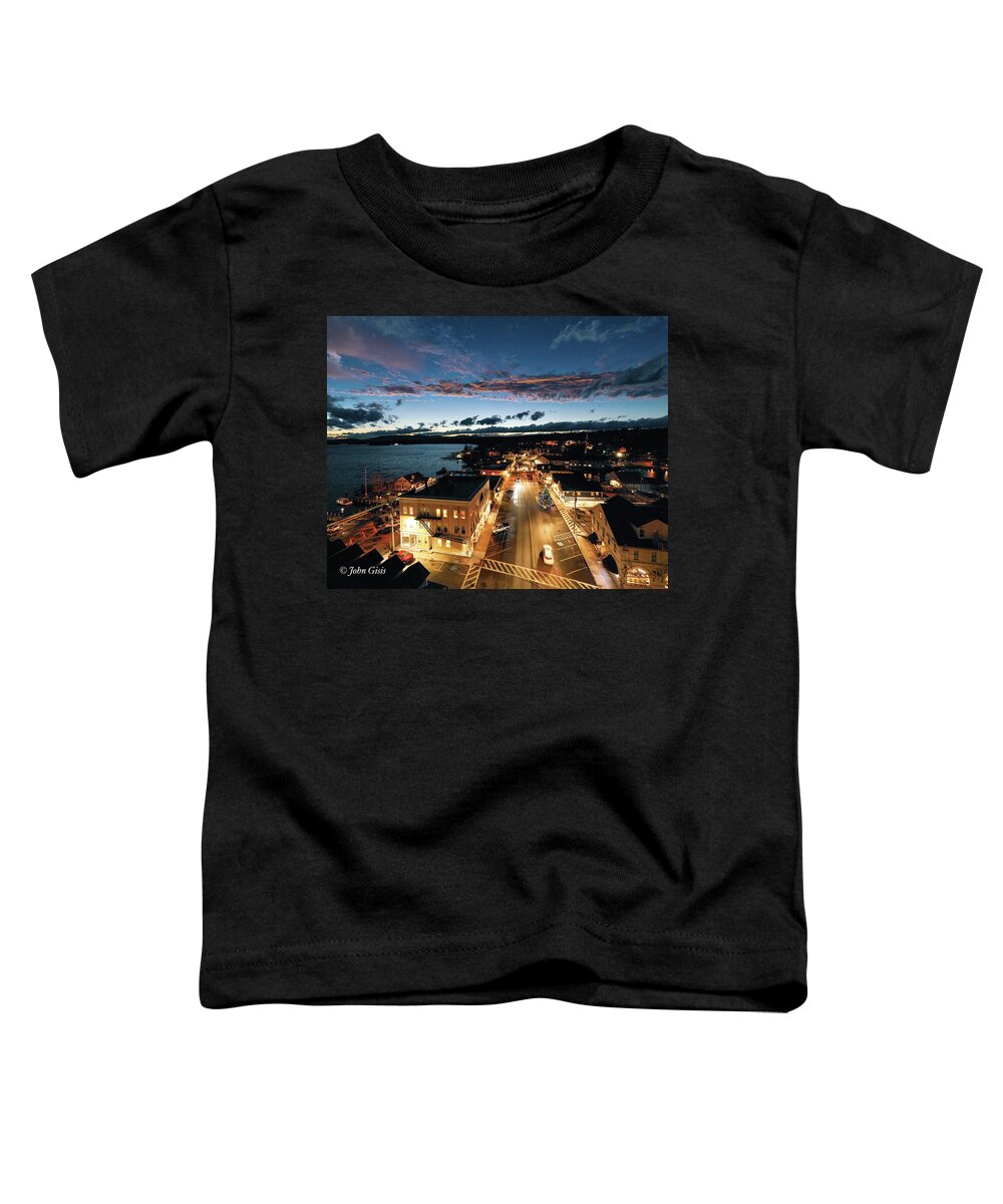  Toddler T-Shirt featuring the photograph Wolfeboro #5 by John Gisis