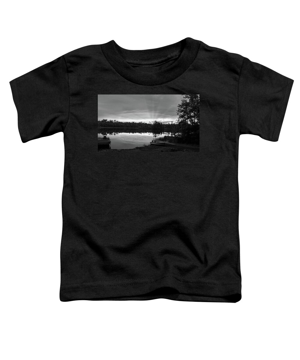 Cedar Island Toddler T-Shirt featuring the photograph 5062 Cedar Island Sunset by Darshan Nohner Photography