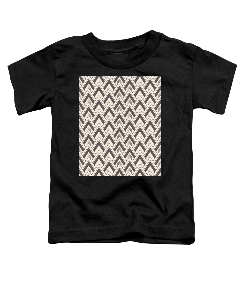 Connection Toddler T-Shirt featuring the digital art Geometric Pattern Symbols Geometry Shapes #6 by Mister Tee
