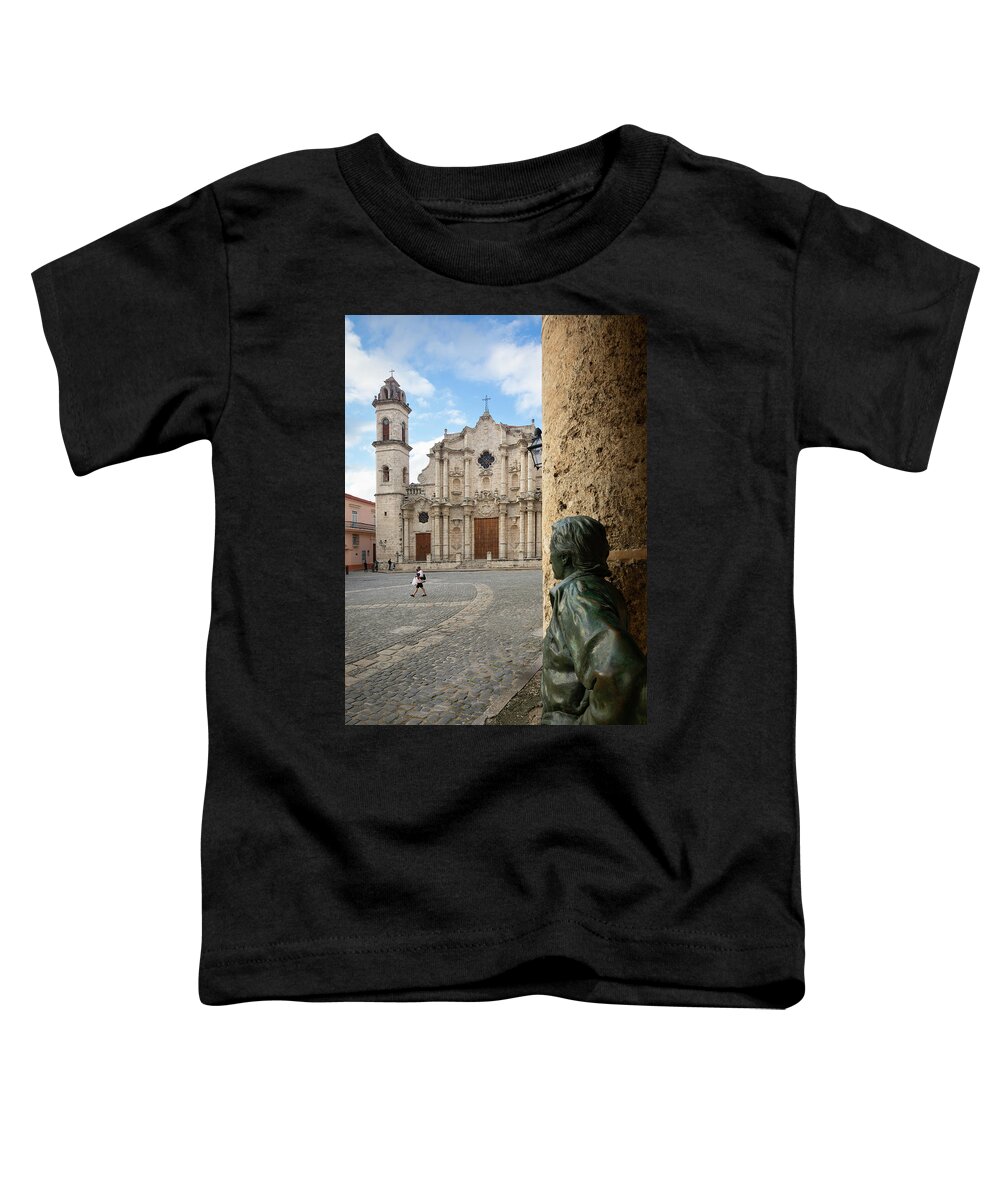 La Habana Toddler T-Shirt featuring the photograph La Habana La Habana Province Cuba #9 by Tristan Quevilly