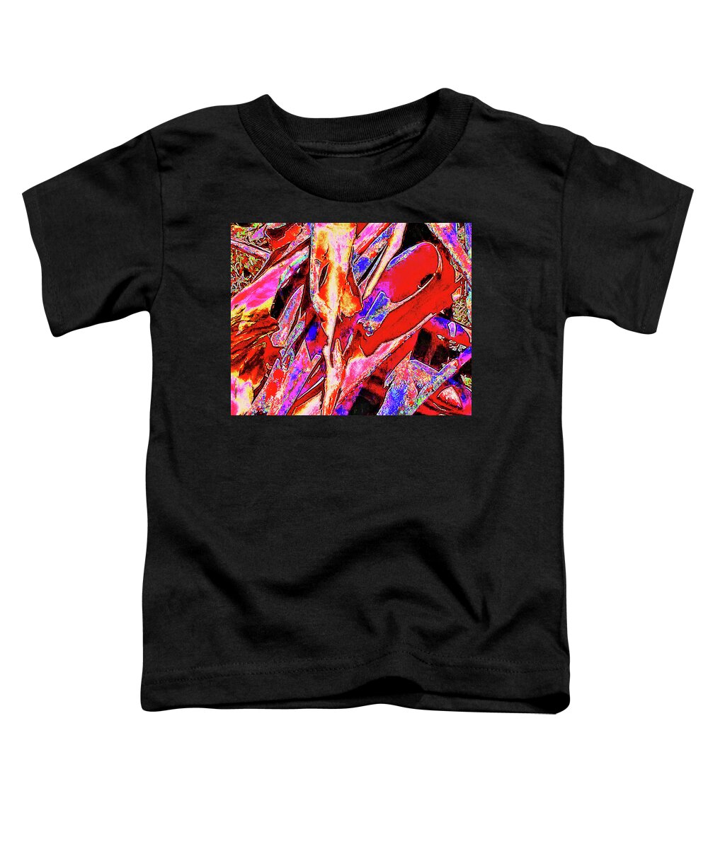 Abstract Toddler T-Shirt featuring the photograph Abstract Bark by Andrew Lawrence