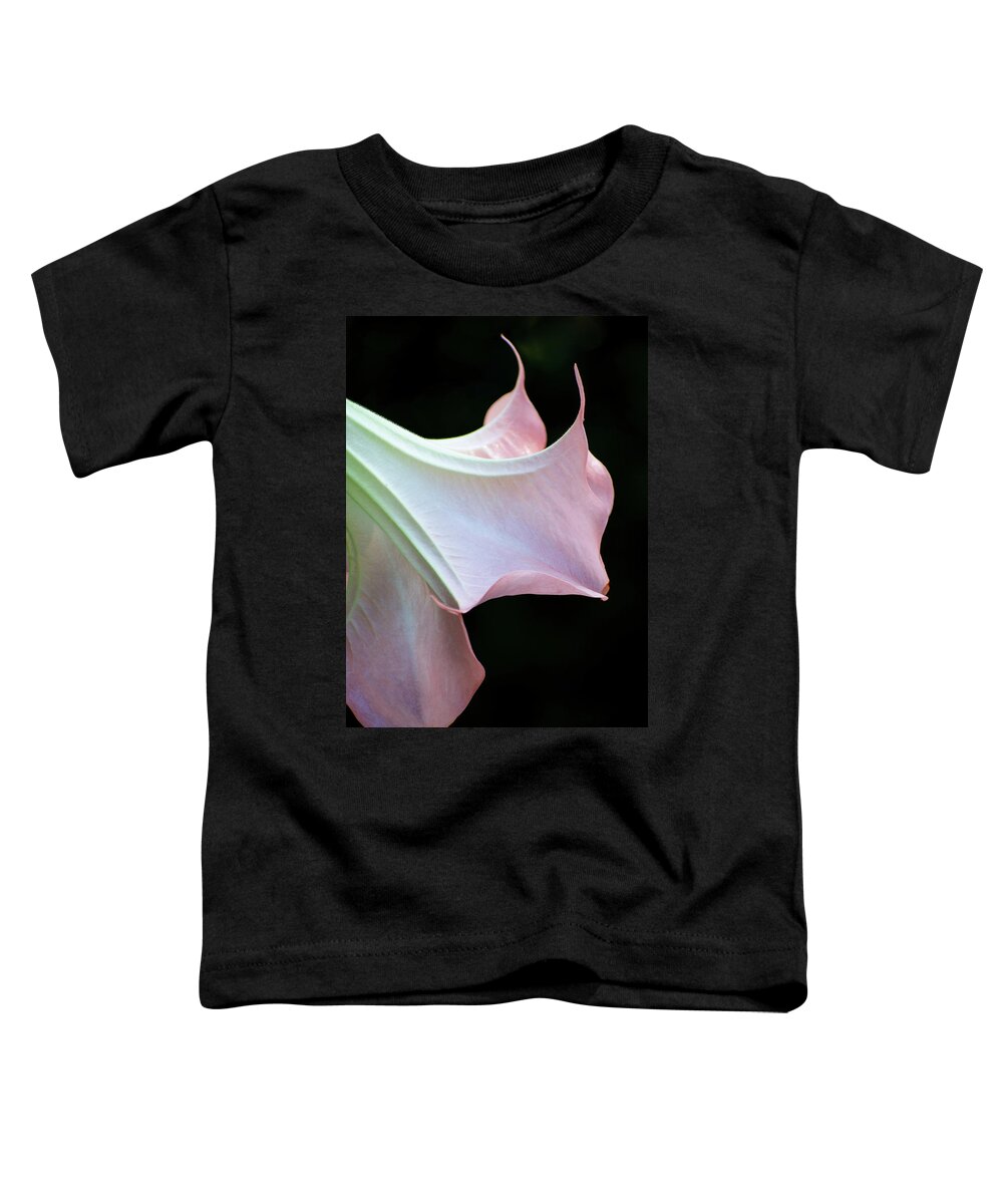Angel's Trumpet Toddler T-Shirt featuring the photograph Angel's Trumpet by Mary Ann Artz