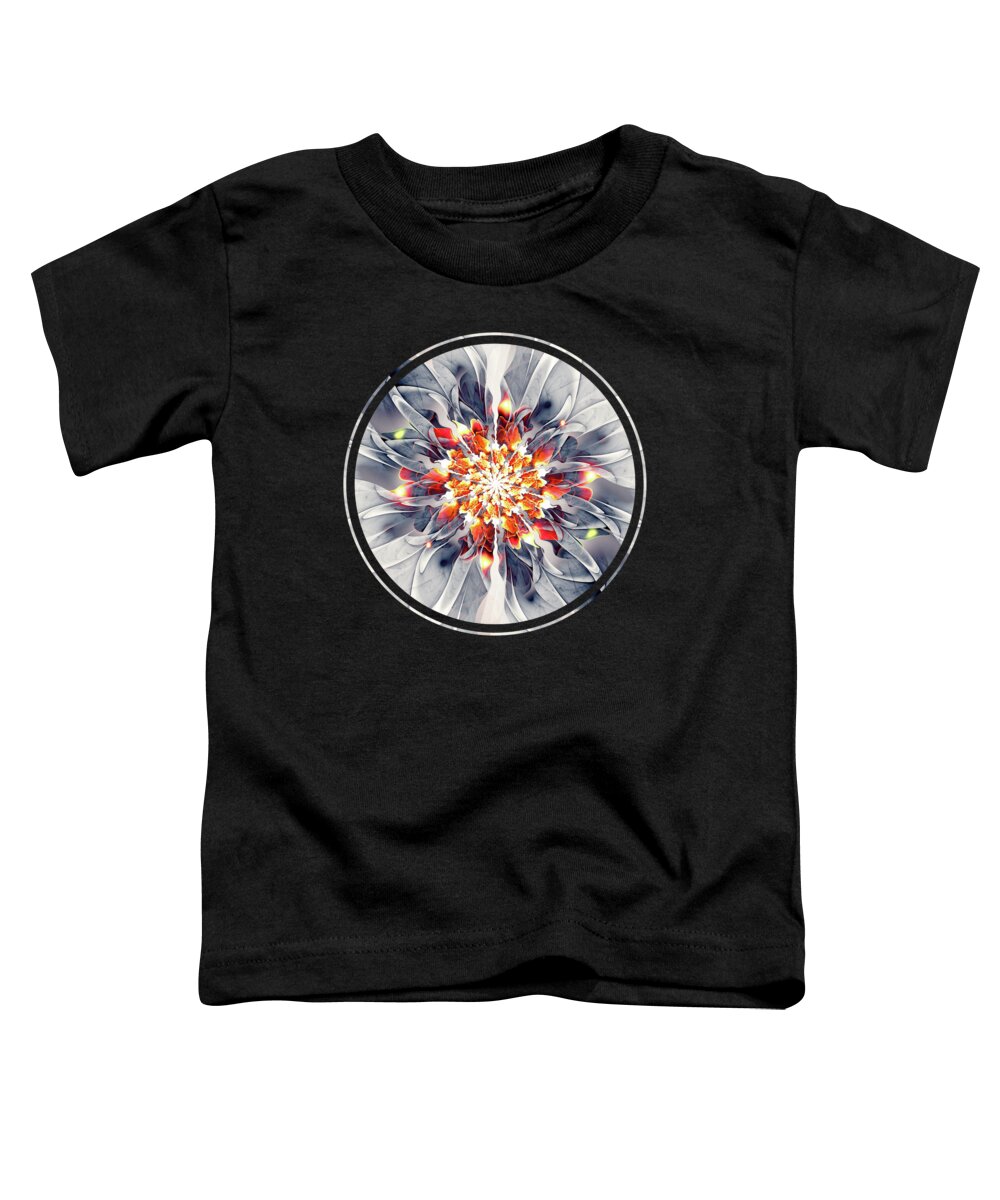 Plant Toddler T-Shirt featuring the digital art Exquisite by Anastasiya Malakhova