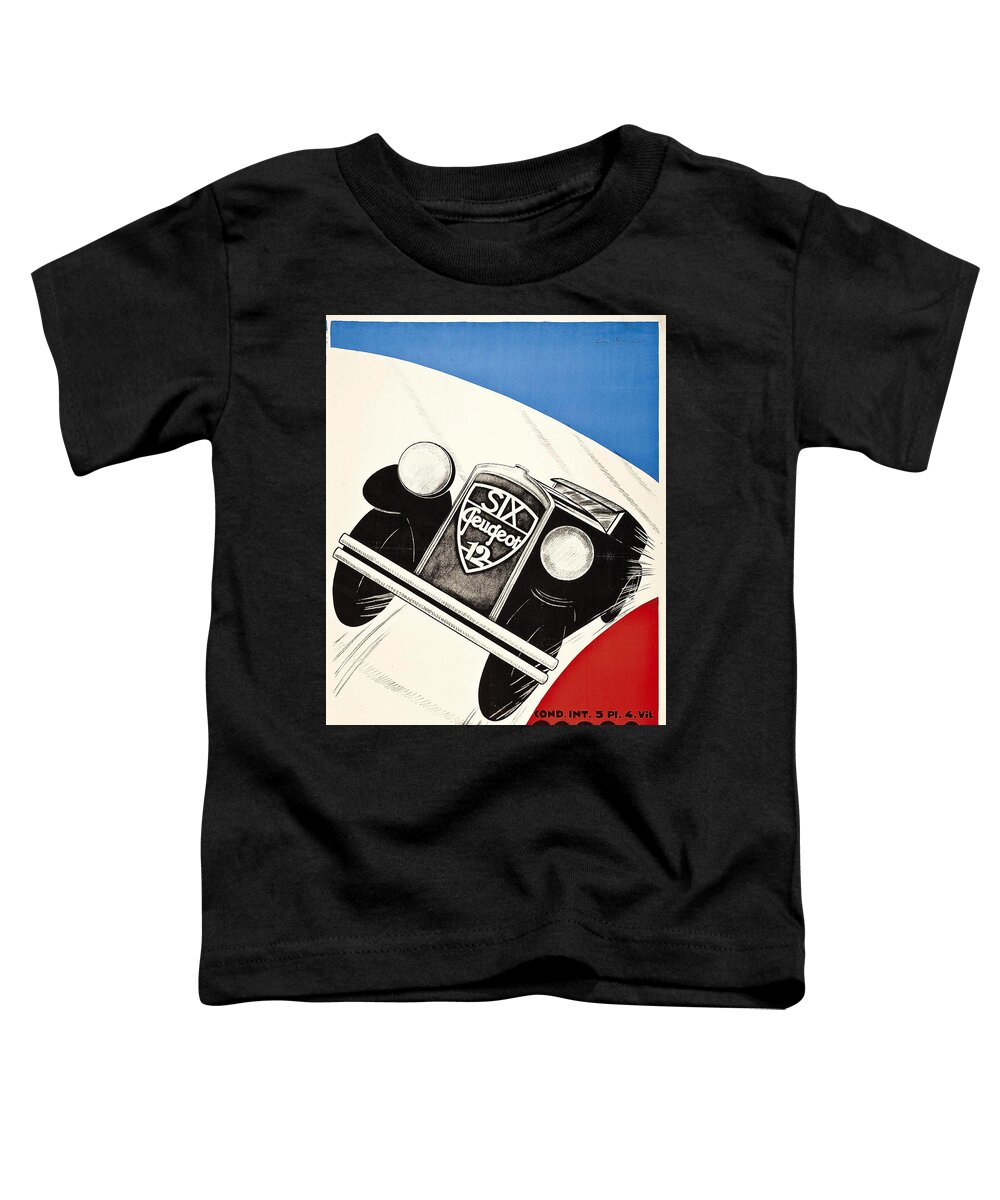 1931 Peugeot 12 Toddler T-Shirt featuring the photograph Automotive Art 510 by Andrew Fare