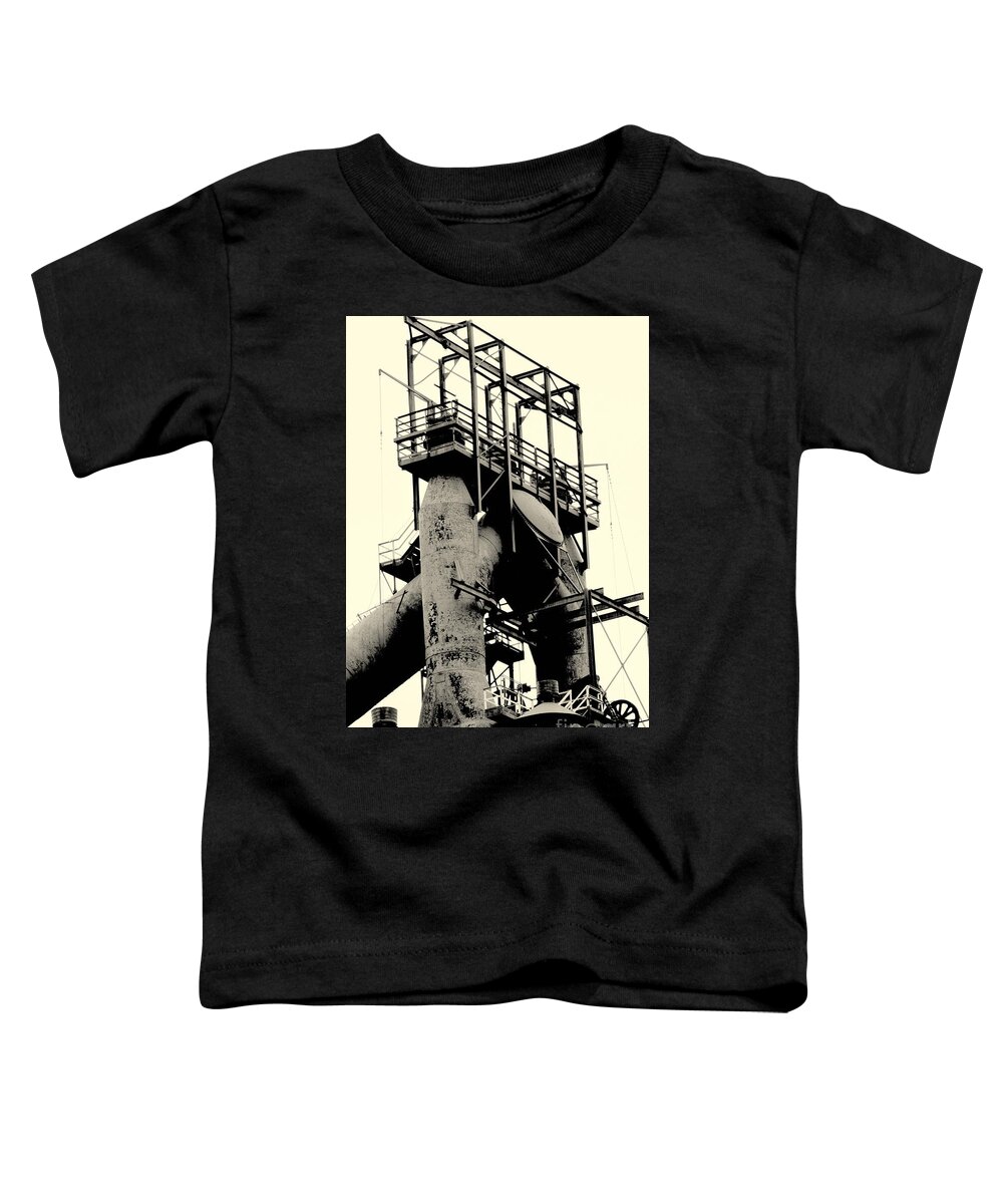 Industry Toddler T-Shirt featuring the photograph Bethlehem Steel # 20 by Marcia Lee Jones
