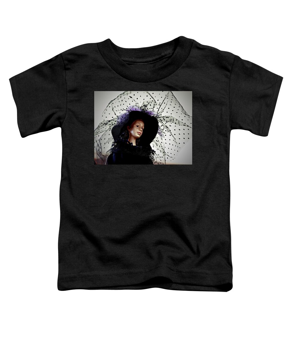 Halloween Toddler T-Shirt featuring the photograph Beyond The Vail by Ira Shander