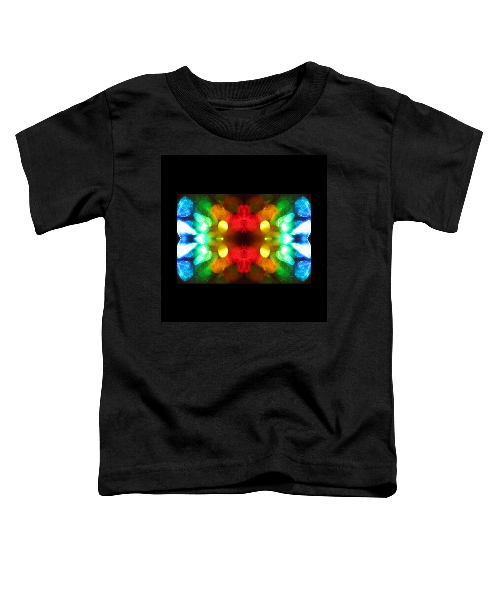 Rainbow Toddler T-Shirt featuring the photograph Boxed Rainbow by Hartmut Knisel