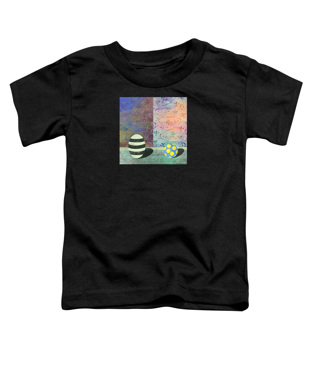  Toddler T-Shirt featuring the digital art Brother and Sister by Steve Hayhurst