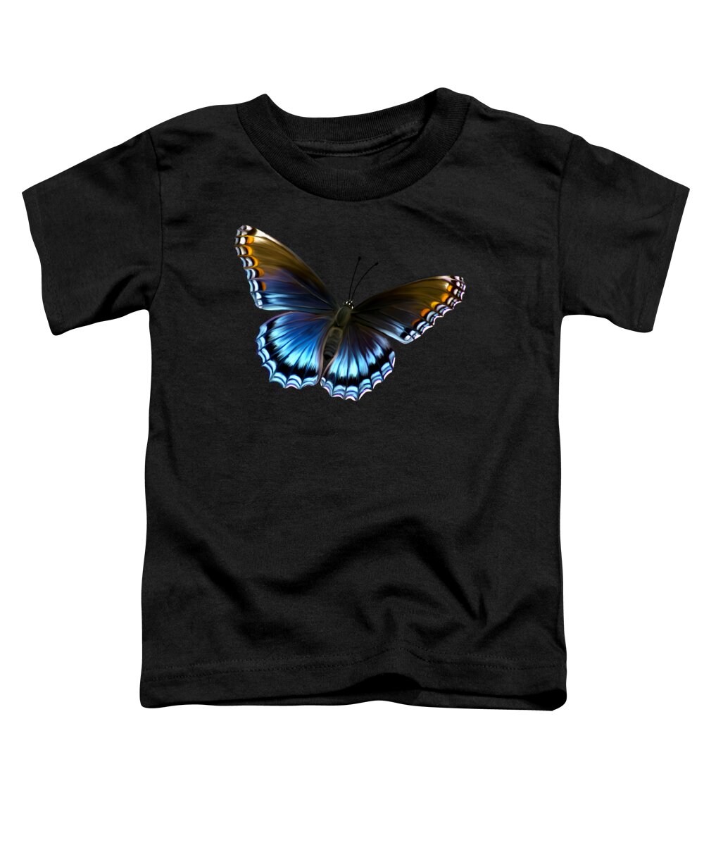 Butterfly Toddler T-Shirt featuring the painting Butterfly 313 by Movie Poster Prints
