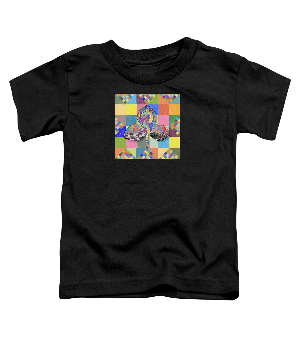  Toddler T-Shirt featuring the digital art Cafe by Steve Hayhurst