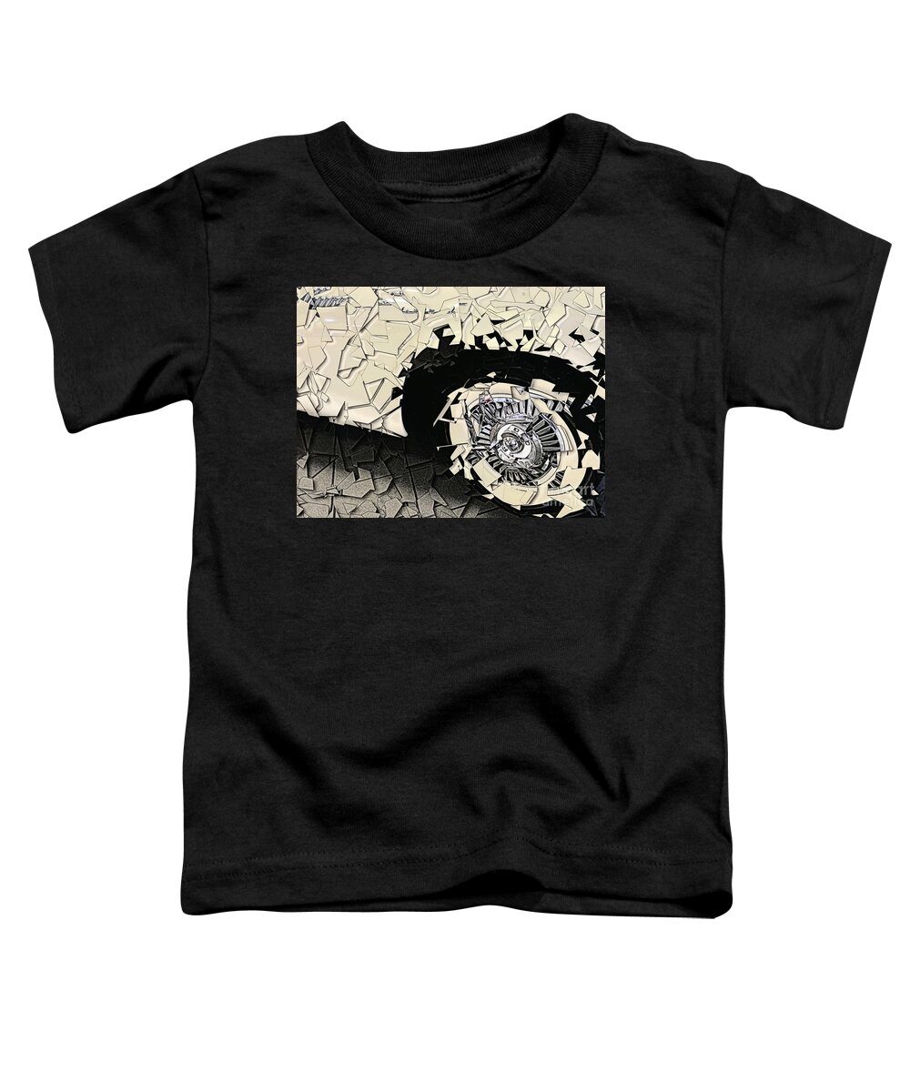 Car Toddler T-Shirt featuring the digital art Car Parts by Phil Perkins