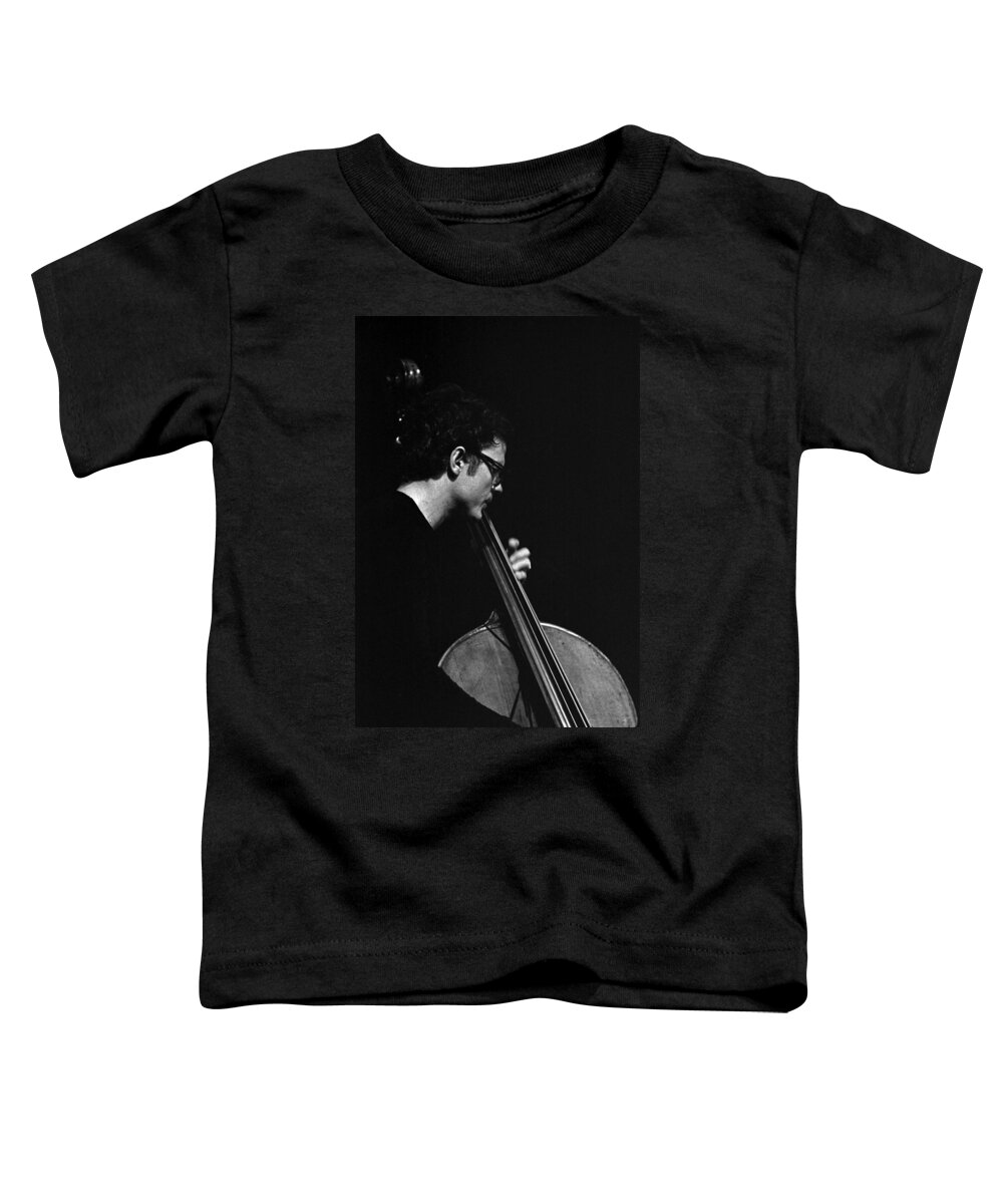 Charlie Haden Toddler T-Shirt featuring the photograph Charlie Haden by Lee Santa