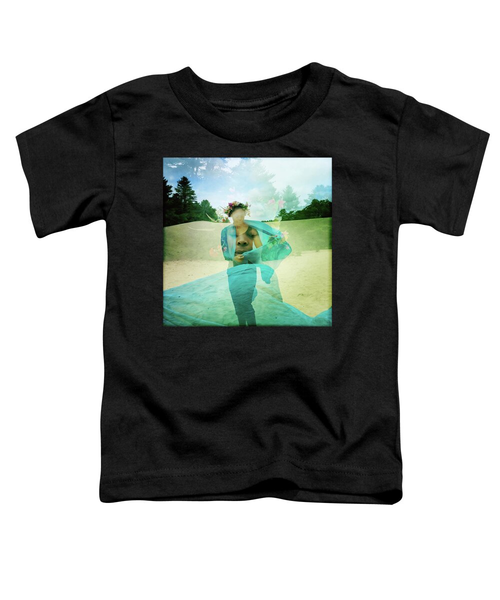 #blackwomen Toddler T-Shirt featuring the photograph Double Beauty by Ann Tracy
