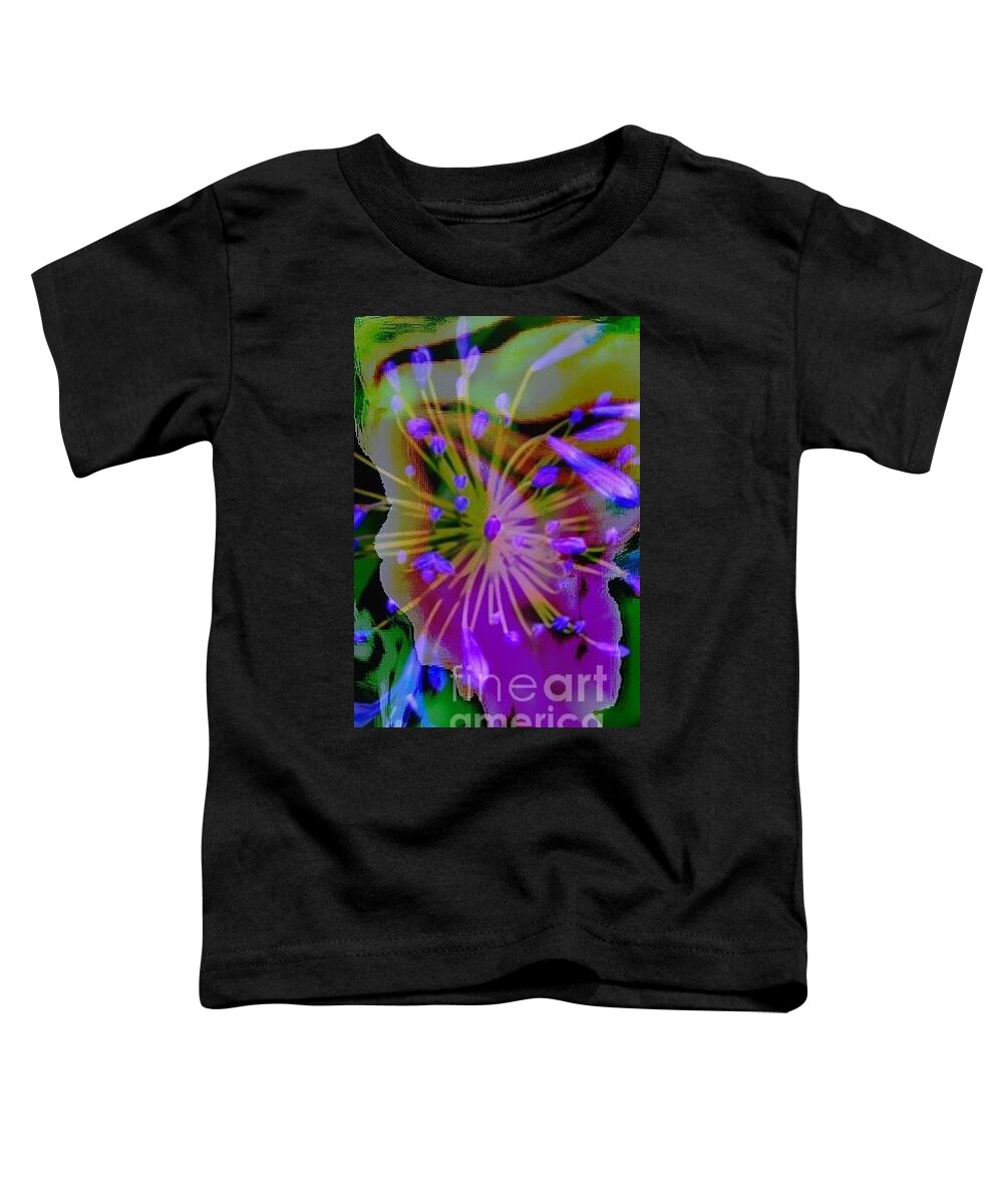  Toddler T-Shirt featuring the digital art FairyFairy by Glenn Hernandez