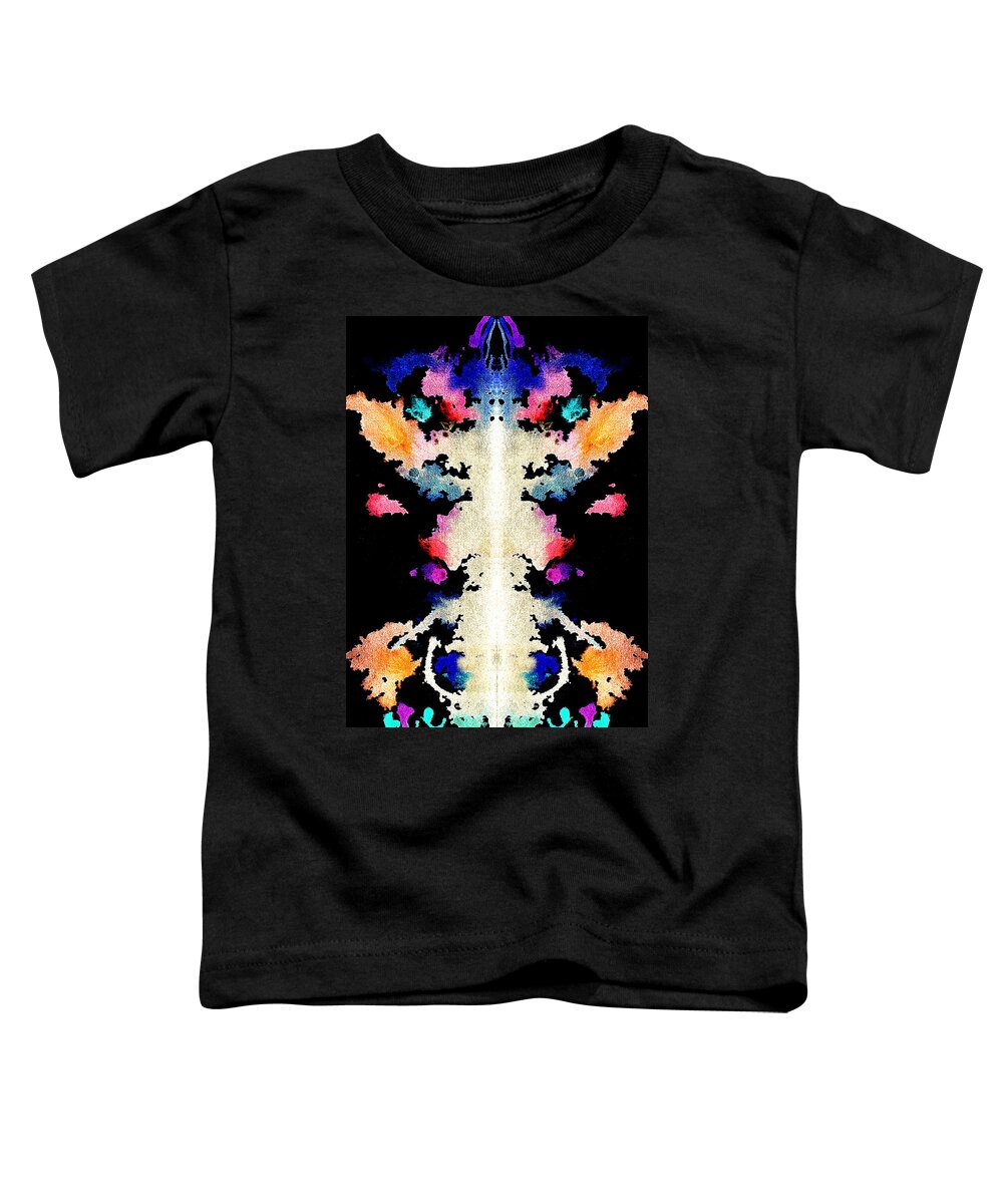 Abstract Toddler T-Shirt featuring the painting Fire Starter by Stephenie Zagorski