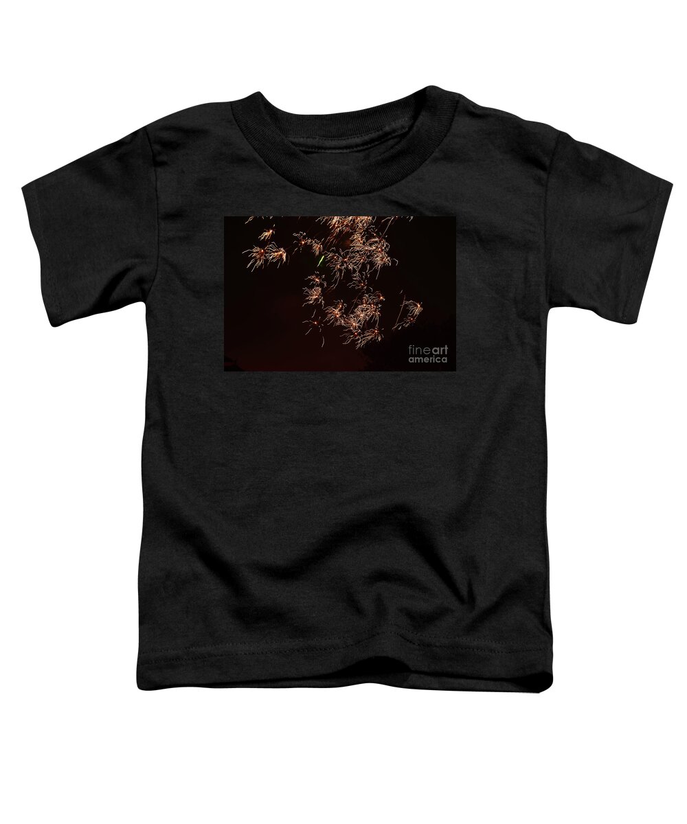Flireworks Toddler T-Shirt featuring the photograph Fireworks by PatriZio M Busnel