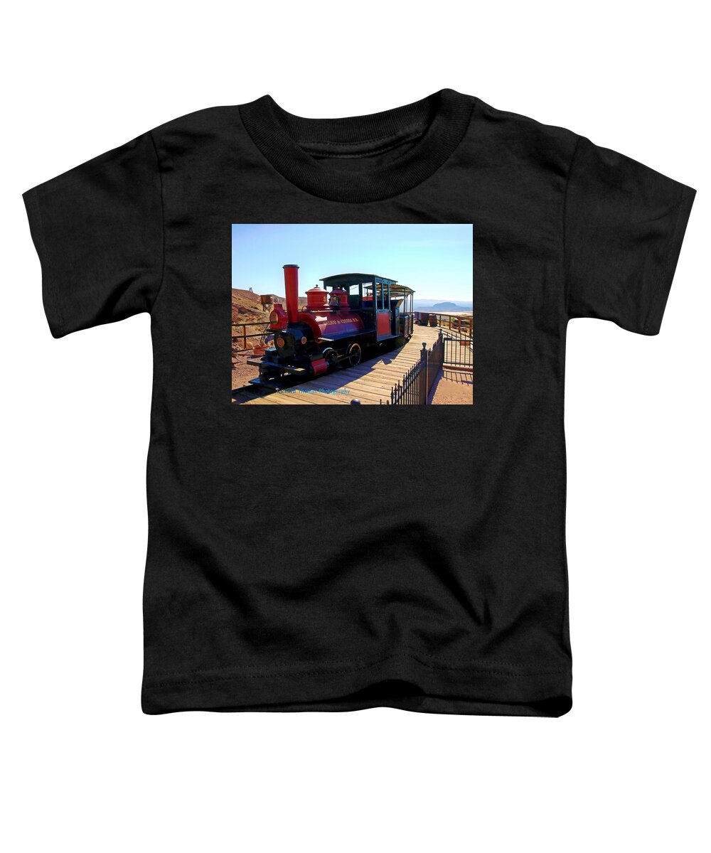 Historic Toddler T-Shirt featuring the photograph Fun at Calico Ghost Town by Richard Thomas