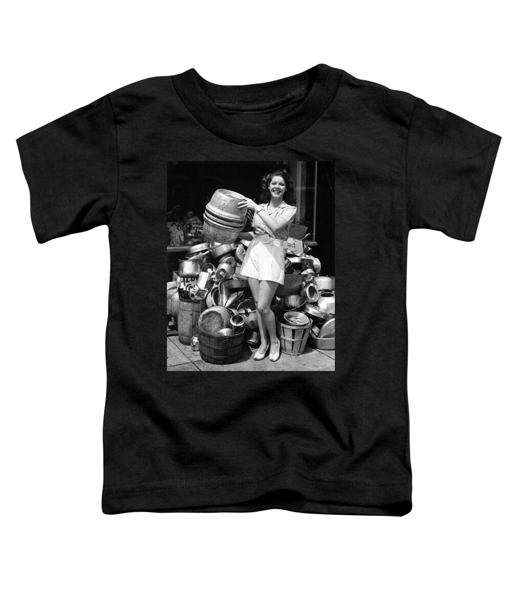 Prohibition. 20s Toddler T-Shirt featuring the painting Funny Roaring Twenties No Prohibition Roaring 20s Gift Prohibition Keg by Tony Rubino