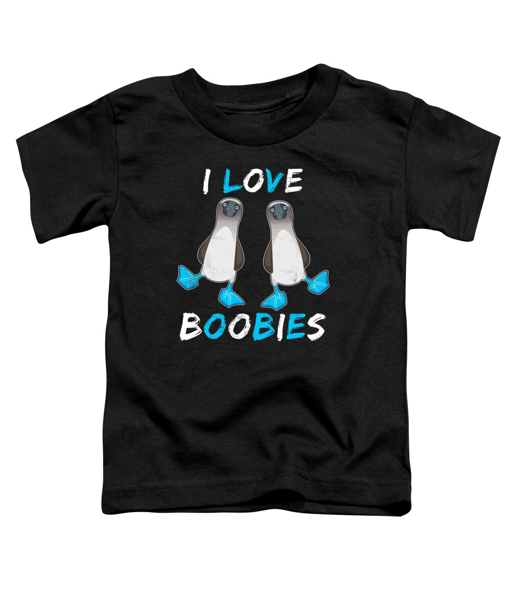Blue footed booby bird gift boobies t-shirt
