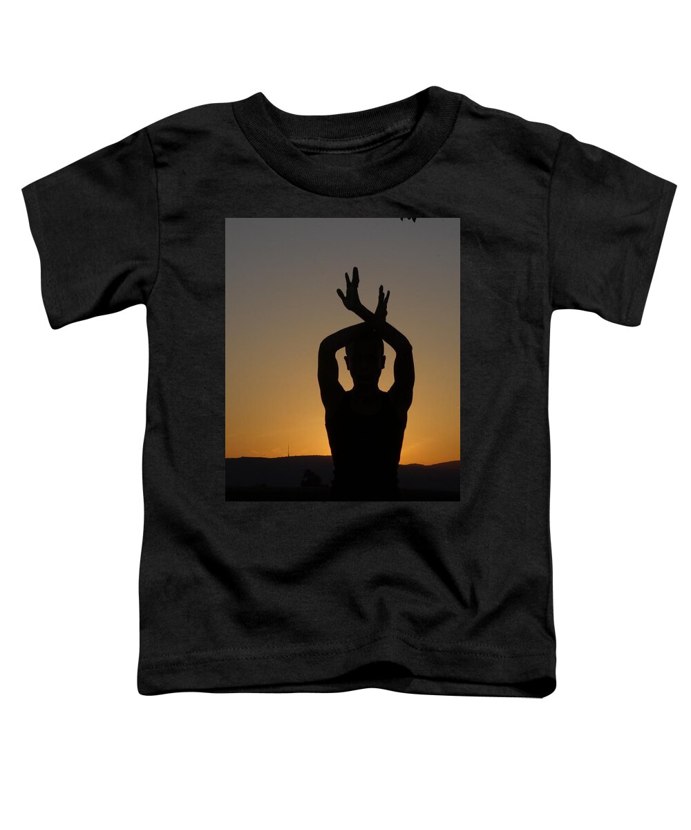 Sunset Toddler T-Shirt featuring the photograph Inner Peace by Tanja Leuenberger