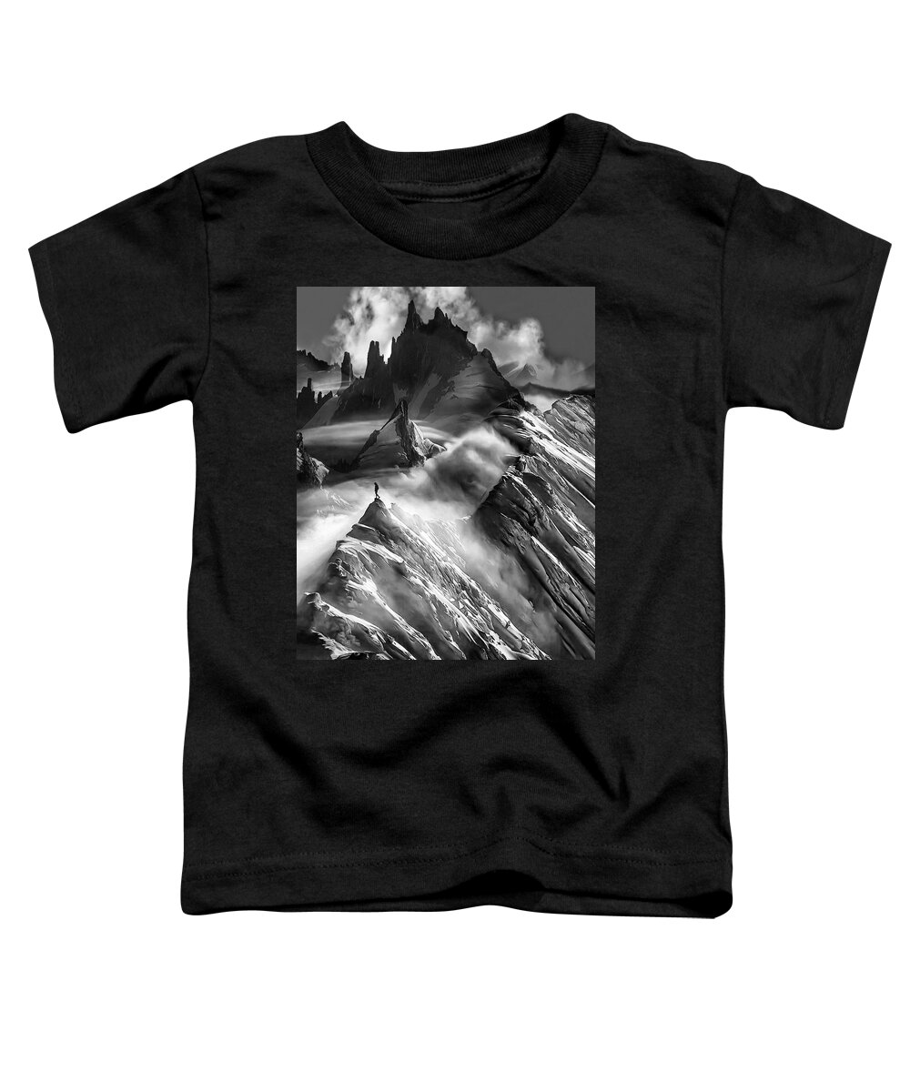 Fine Art Toddler T-Shirt featuring the photograph Invincible by Sofie Conte