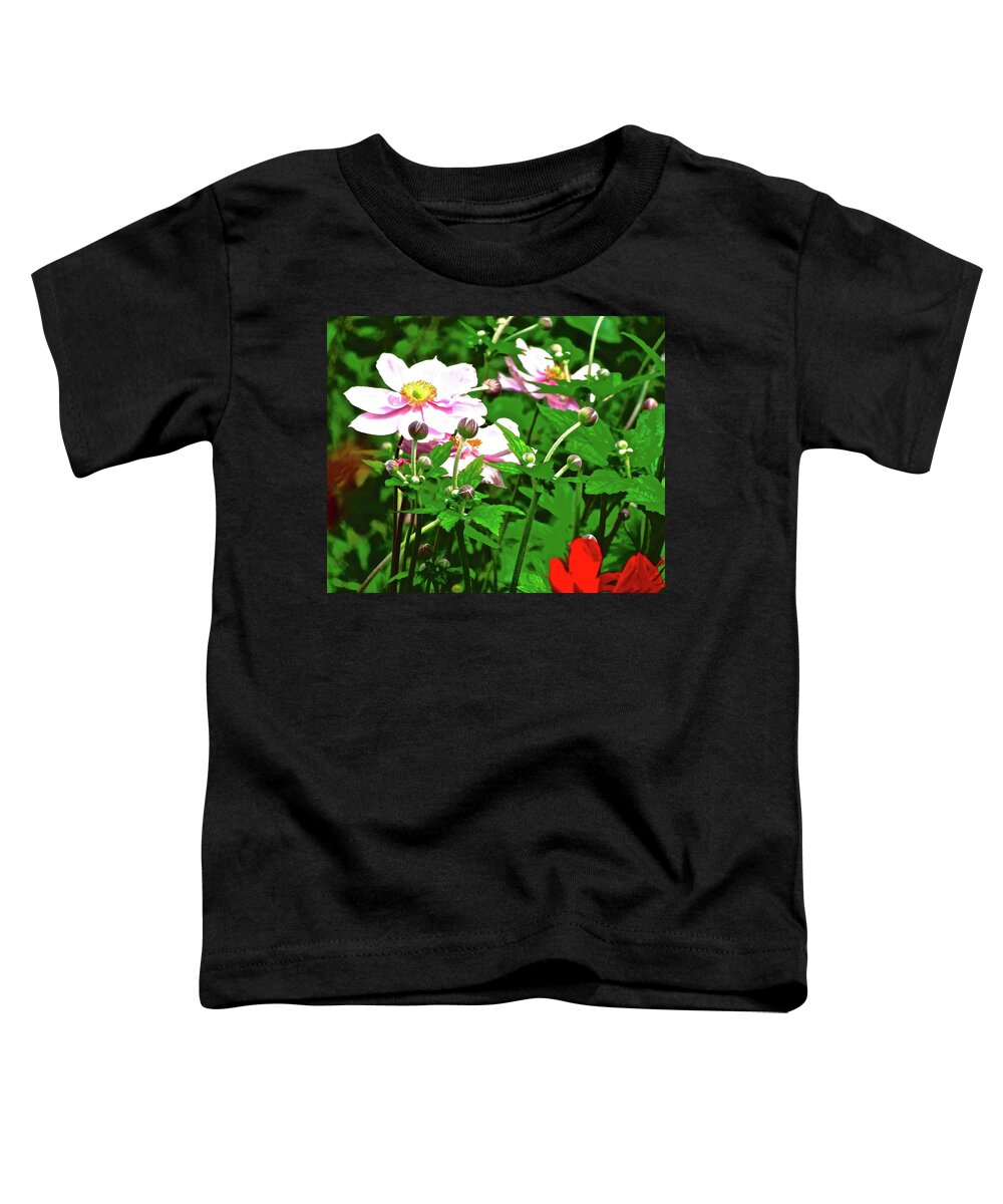 Daisies Toddler T-Shirt featuring the photograph Irish Wildflowers by Stephanie Moore