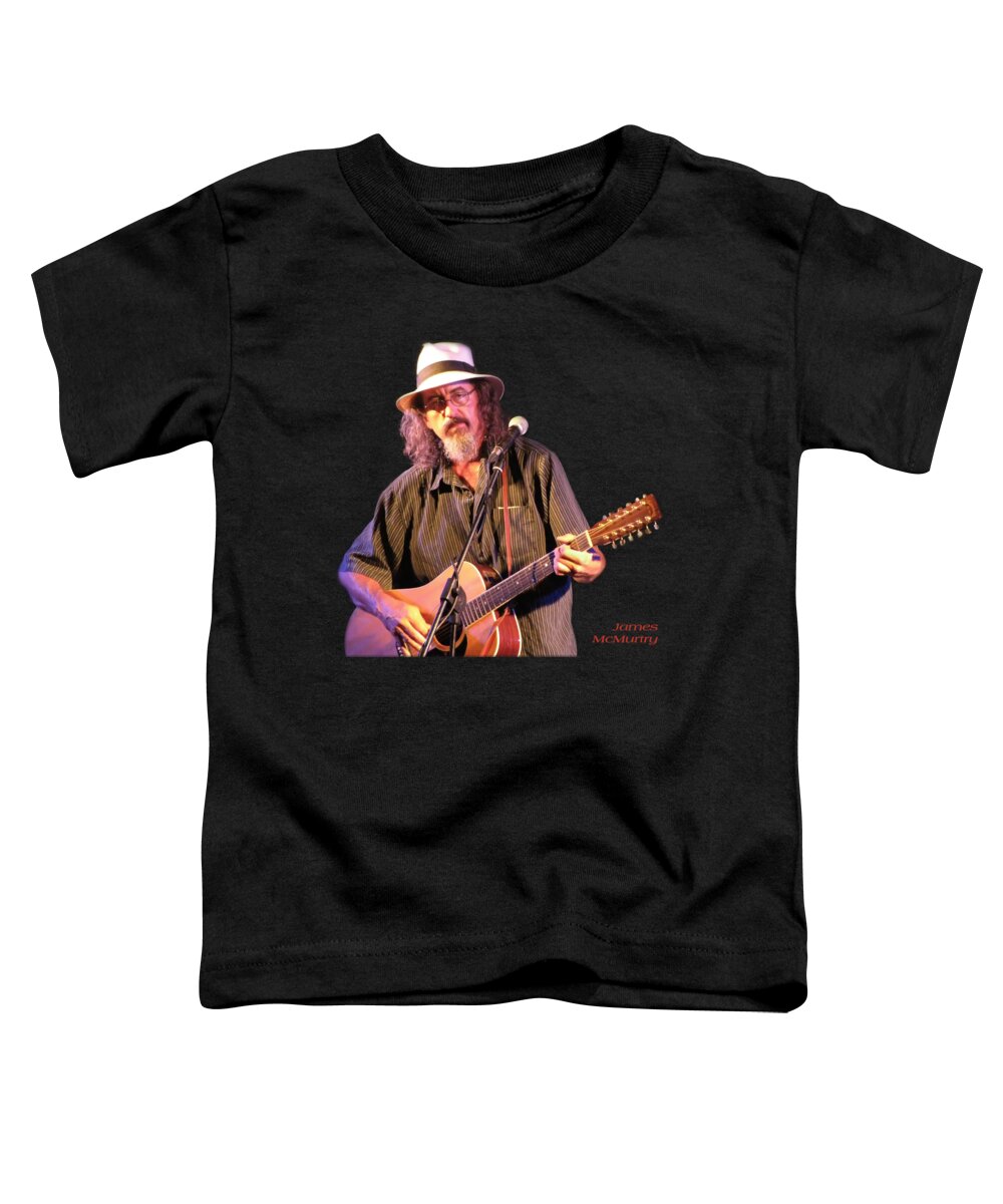 T-shirt Toddler T-Shirt featuring the photograph James McMurtry Live on Stage by Micah Offman