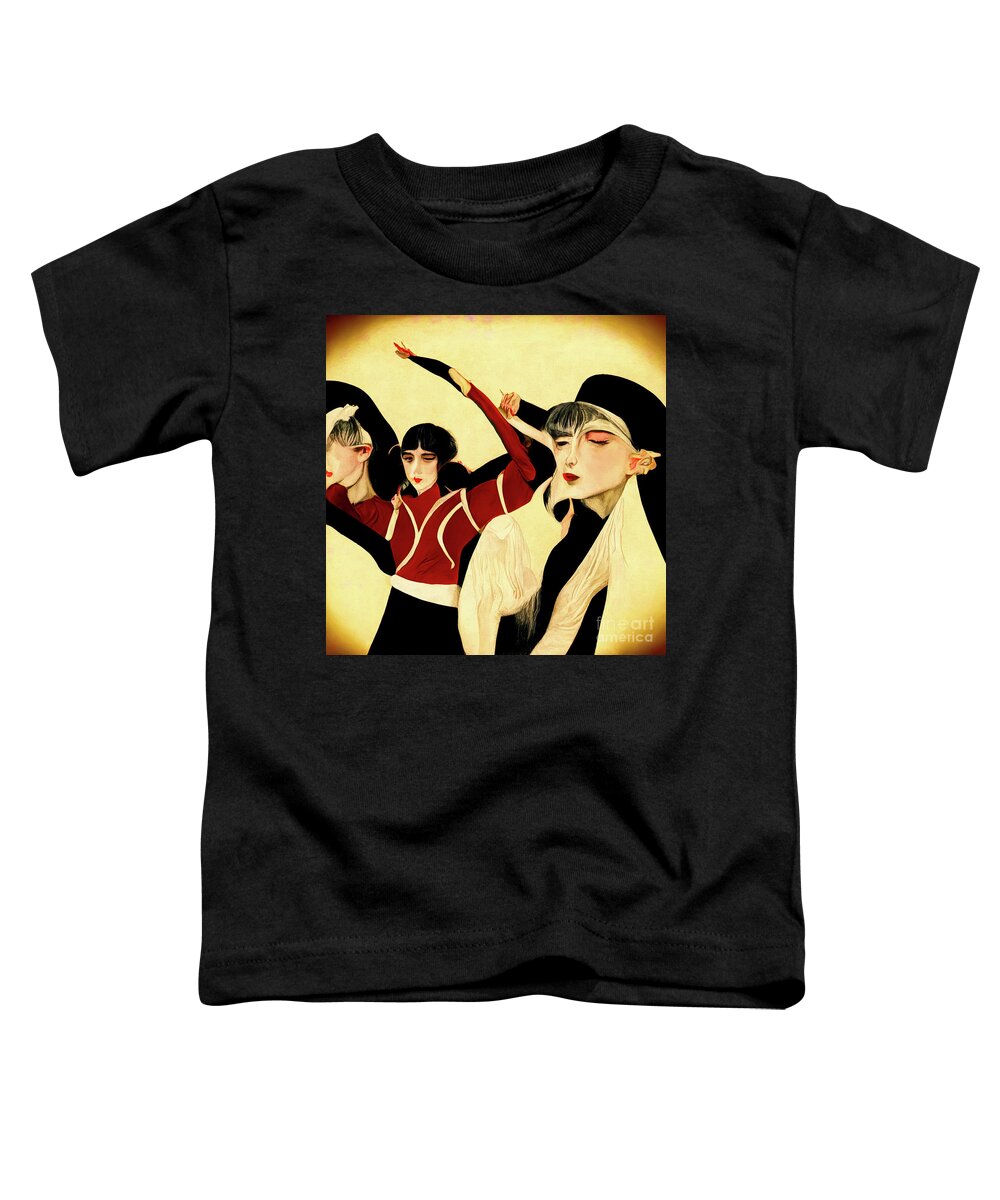 Midjourney Ai Toddler T-Shirt featuring the photograph Jazz Dance 2 by Jack Torcello