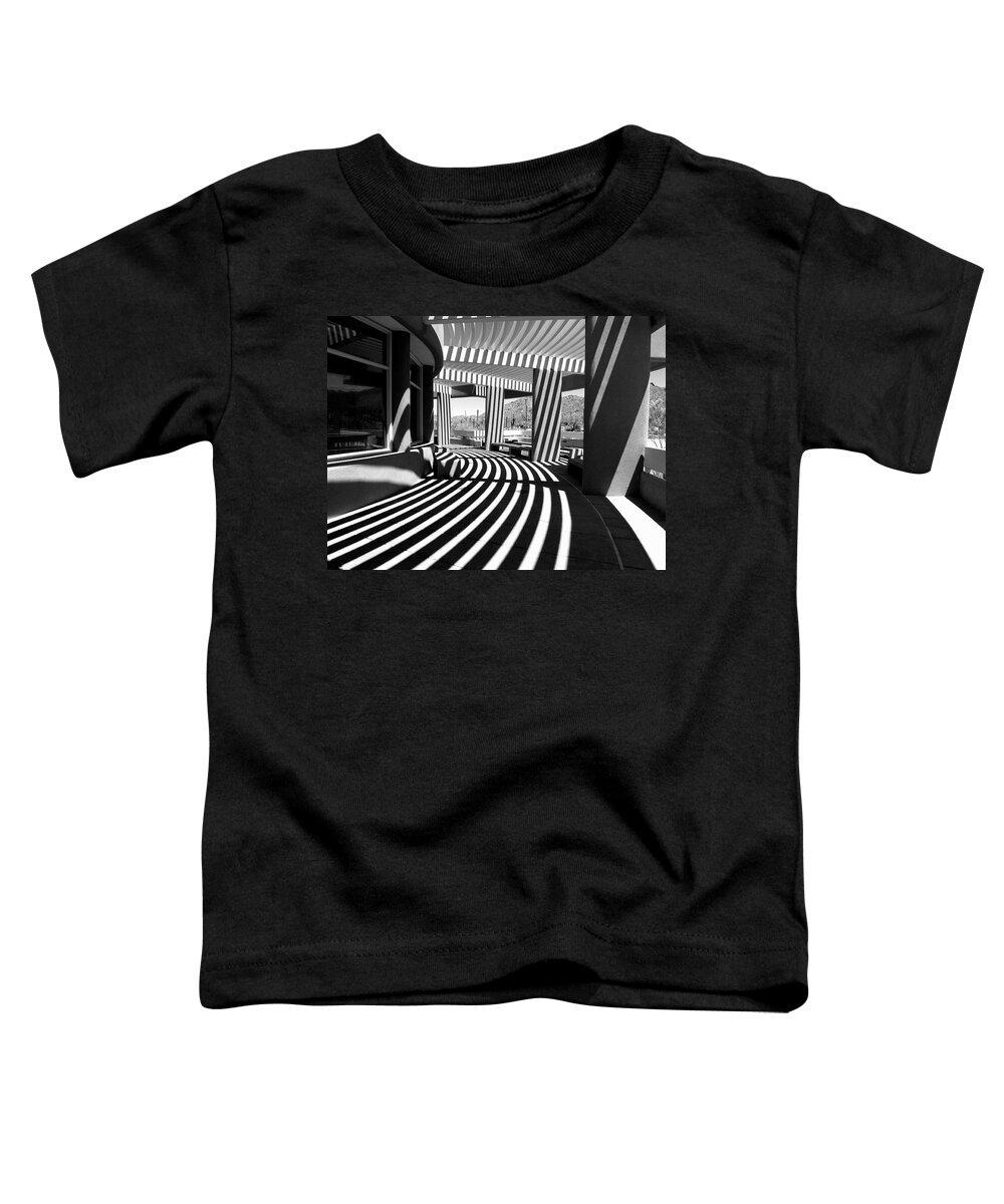 Arizona Toddler T-Shirt featuring the photograph Lines and Curves by Lucinda Walter