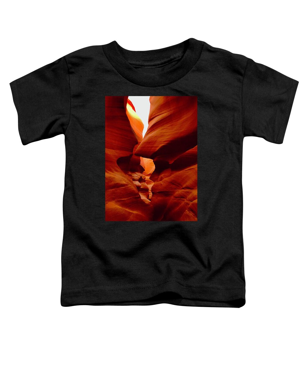 Lower Toddler T-Shirt featuring the photograph The Shark-Lower Antelope by Bnte Creations