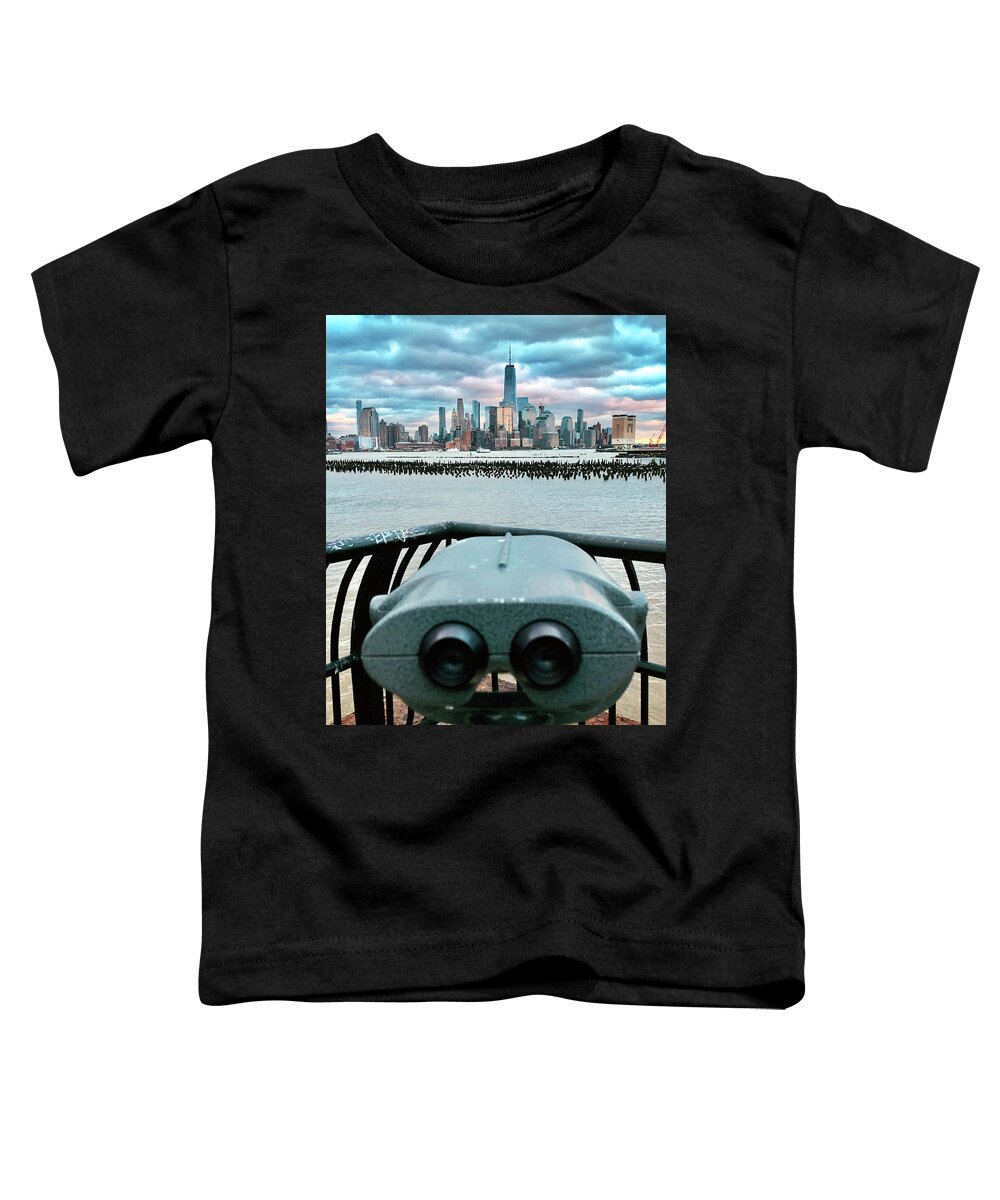 Nyc Toddler T-Shirt featuring the photograph Lower Manhattan by Jim Feldman