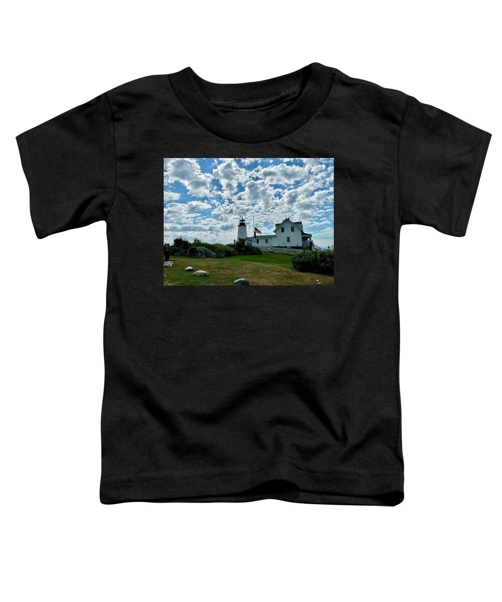 Sky Toddler T-Shirt featuring the photograph Morning cloud show by Lois Lepisto