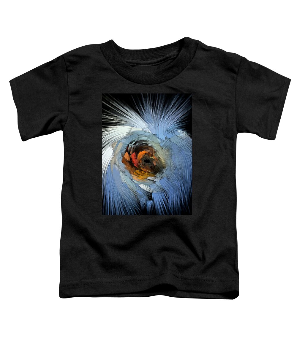 Flight Toddler T-Shirt featuring the digital art My Parrot Polly by David Manlove