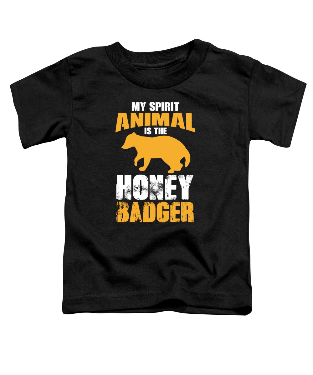 Funny My Spirit Animal is The Honey Badger Women Sweatshirt tee