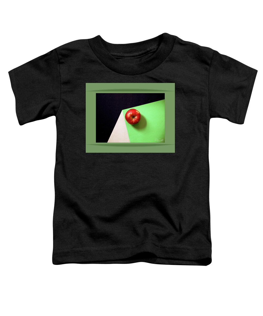 Apples Toddler T-Shirt featuring the photograph Nearing The Edge by Rene Crystal